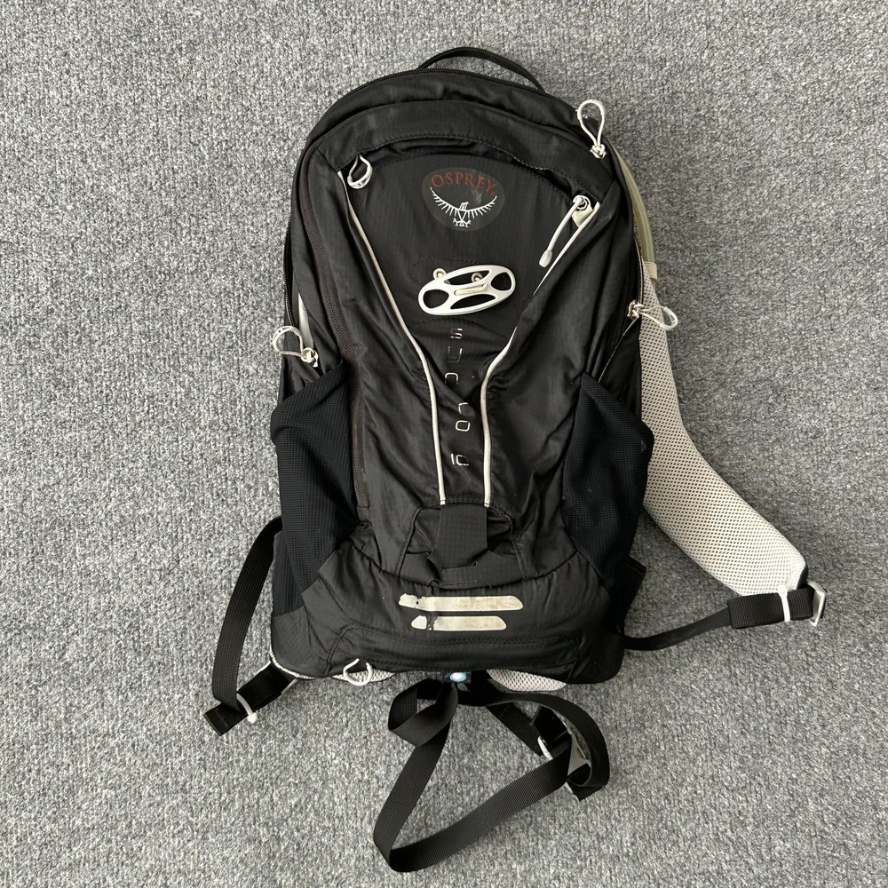Osprey Syncro 10 Hydration Backpack 10L Black Mens Medium‎ Raincover Hiking